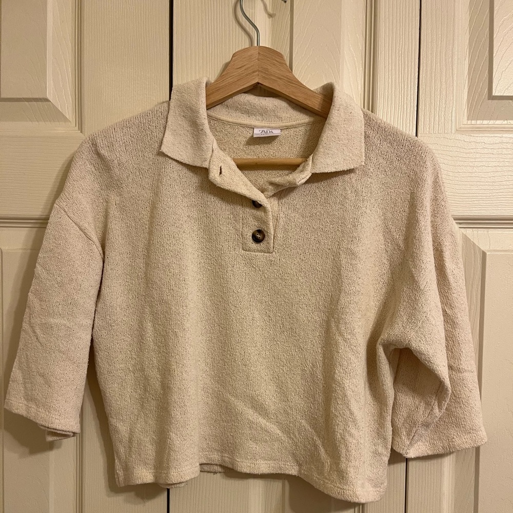 Zara girls polo top 11/12
